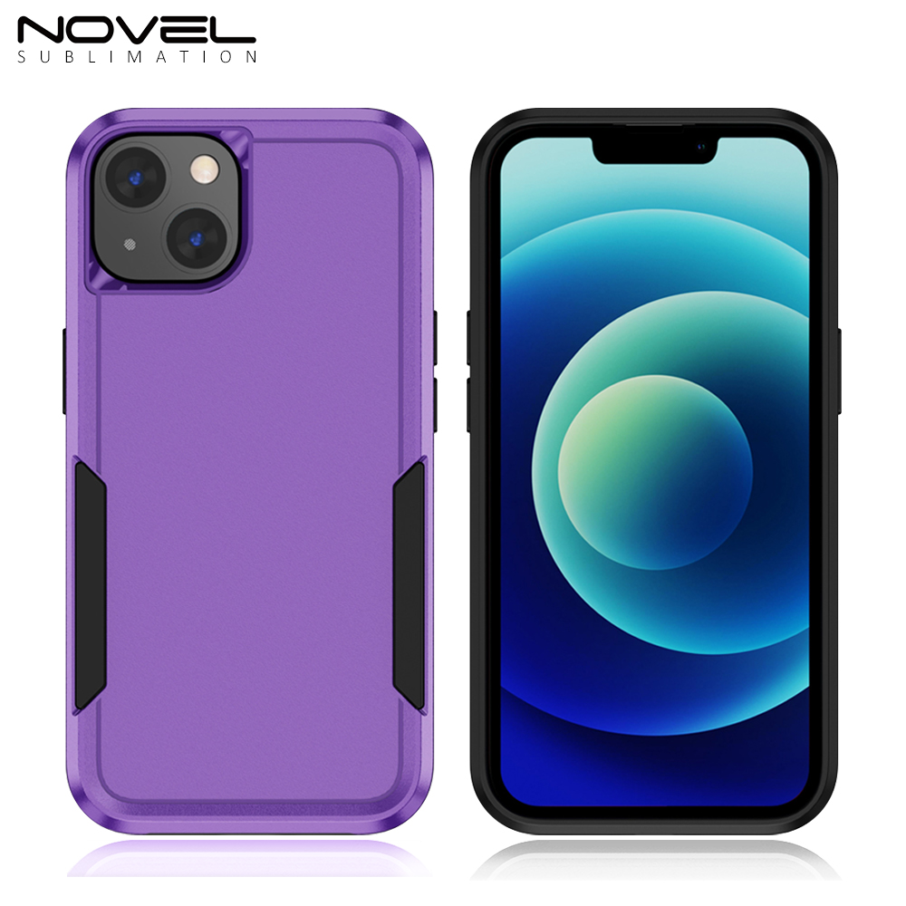 New 2-in-1 Phone Case with Bayer Material Phone Cover for iPhone Series