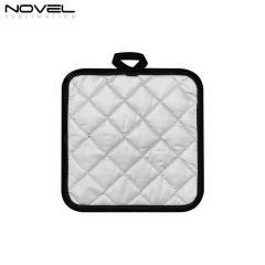 New Arrival Sublimation Blank Polyester Heat Insulation Mat with Black Overlock