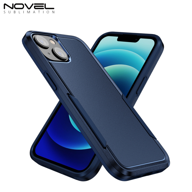 New 2-in-1 Phone Case with Bayer Material Phone Cover for iPhone Series