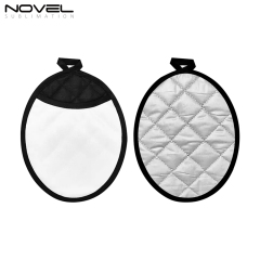 New Arrival Sublimation Blank Polyester Heat Insulation Mat with Black Overlock