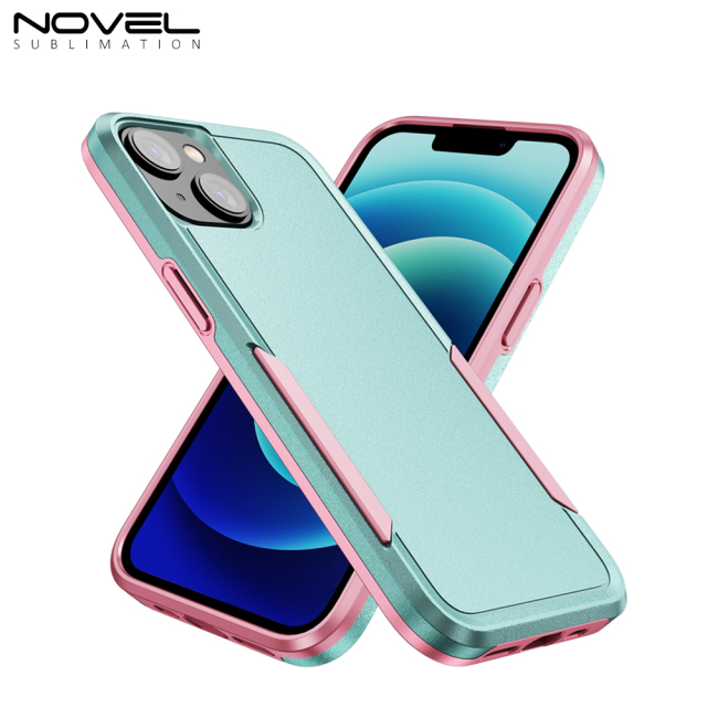 New 2-in-1 Phone Case with Bayer Material Phone Cover for iPhone Series