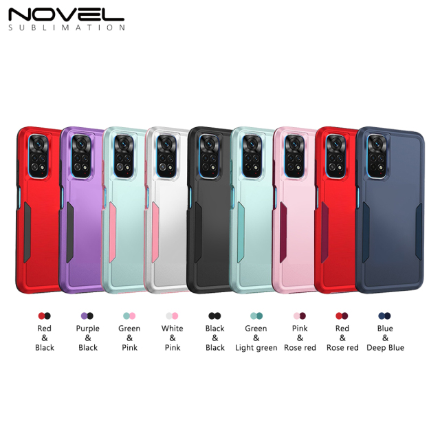 New 2-in-1 Phone Case with Bayer Material Phone Cover for Xiaomi Series