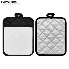 New Arrival Sublimation Blank Polyester Heat Insulation Mat with Black Overlock