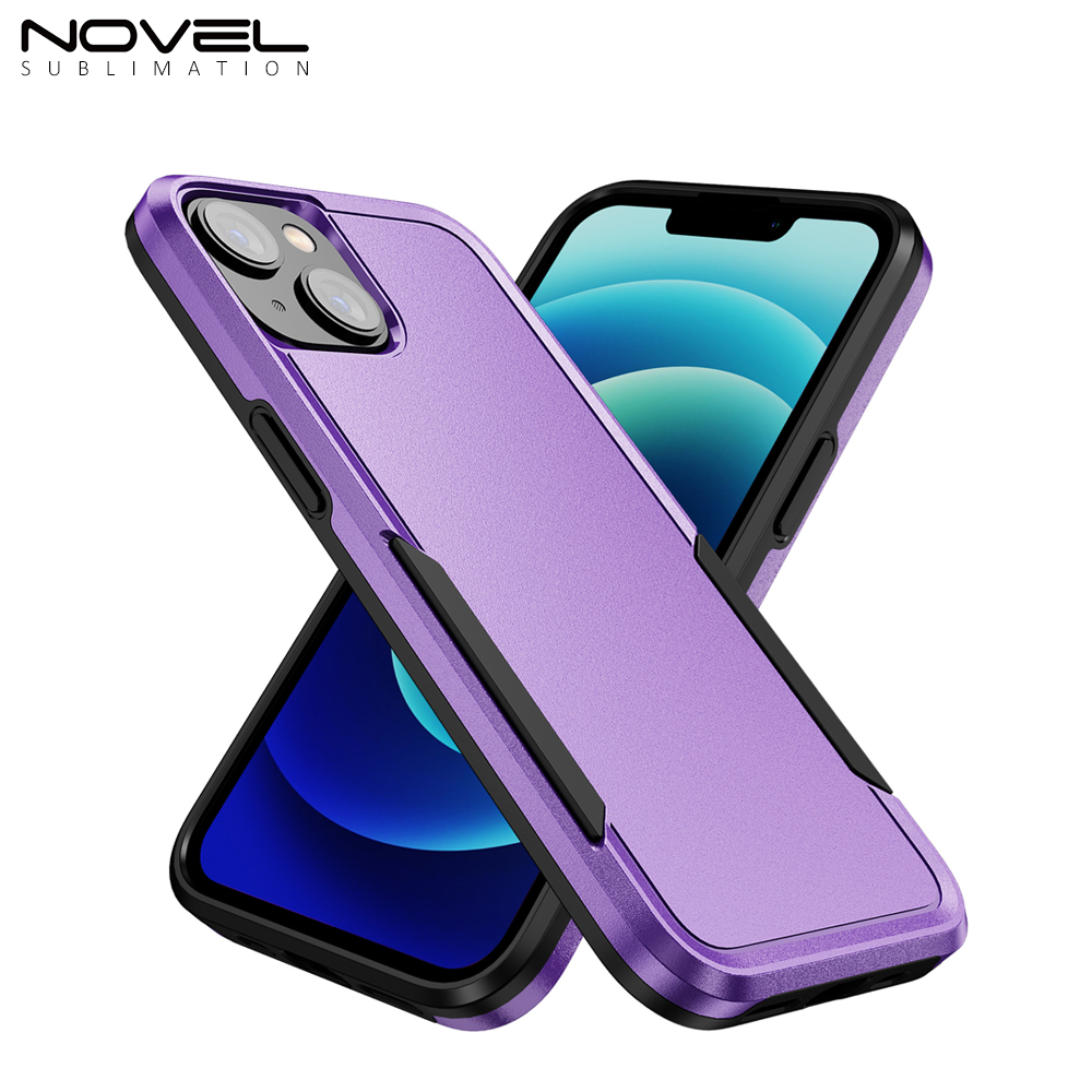 New 2-in-1 Phone Case with Bayer Material Phone Cover for iPhone Series