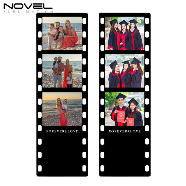 New Arrival Sublimation Blanks Aluminum Photo Frame Film Shape Photo Frame