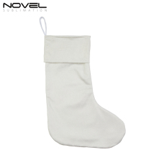 Sublimation Colorful Crystal Velvet Christmas Socking