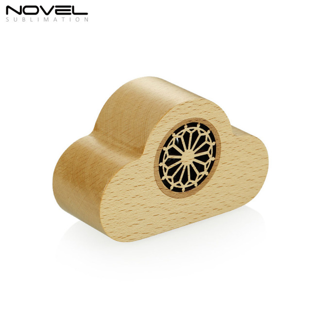 New Arrival Solid Wood Beech Bluetooth Speaker with Five Shapes