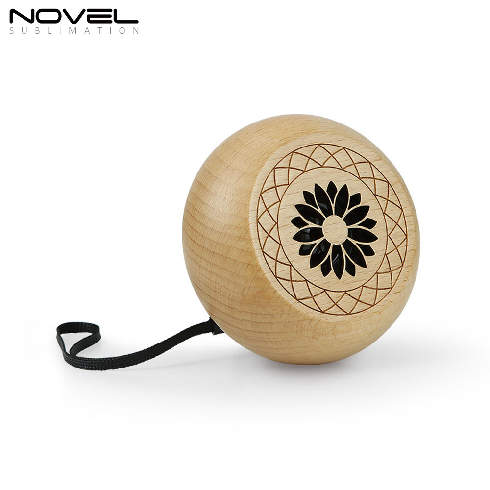 New Arrival Solid Wood Beech Bluetooth Speaker with Five Shapes