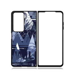 New Arrival Sublimation Blank 2D TPU Phone Case for Honor Magic V2 DIY Shell With Aluminum Insert