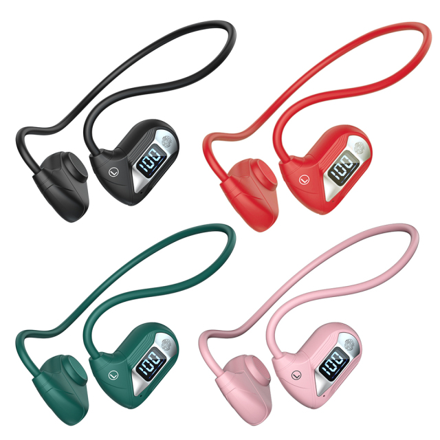 New Arrival Open-Ear Air Conduction Headphones, Wireless Earphones Bluetooth Sports BT Headset