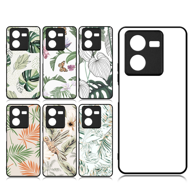 New Arrival Sublimation Blank Rubber 2D TPU Phone Case Cover for Vivo IQOO Z8