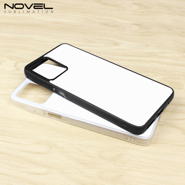 New Arrival Sublimation blank 2D TPU Phone Case for Moto G14 DIY Shell With Aluminum Sheet