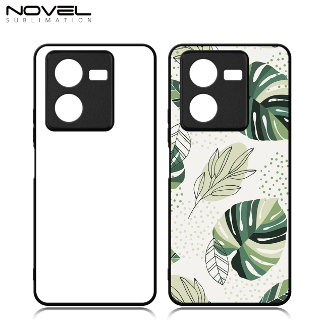 New Arrival Sublimation Blank Rubber 2D TPU Phone Case Cover for Vivo IQOO Z8