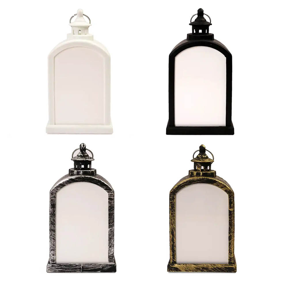 New Arrival Sublimation PET Christmas Decoration LED Lantern LED Decoration Night Light