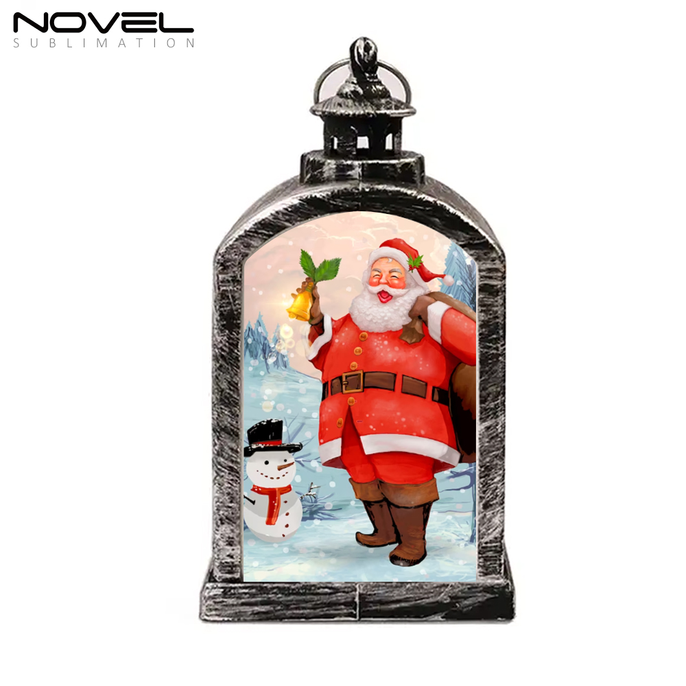 New Arrival Sublimation PET Christmas Decoration LED Lantern LED Decoration Night Light