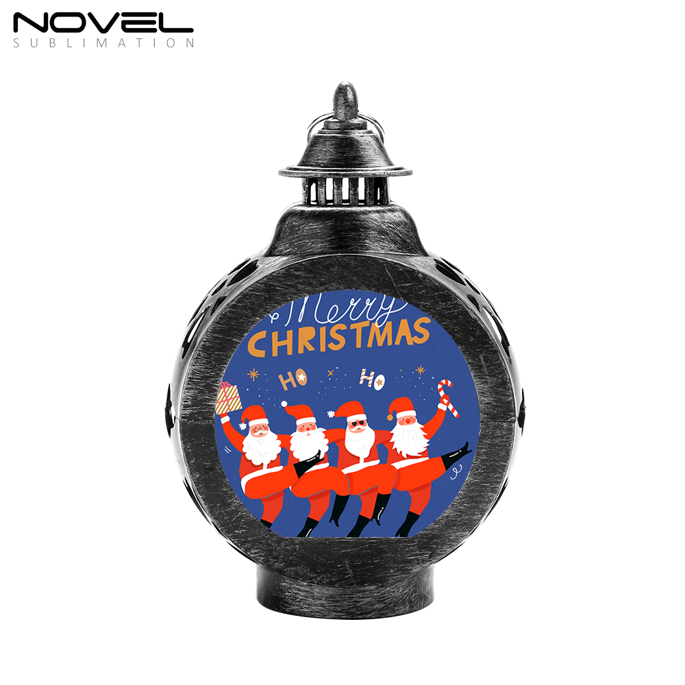 Sublimation Acrylic LED Night Light with 5 Colors Christmas Decoration Blank Pendant Lights