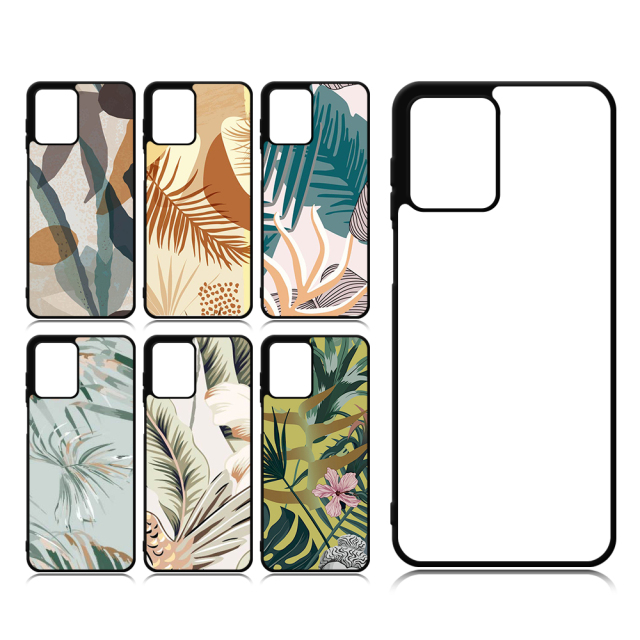 New Arrival Sublimation blank 2D TPU Phone Case for Moto G14 DIY Shell With Aluminum Sheet