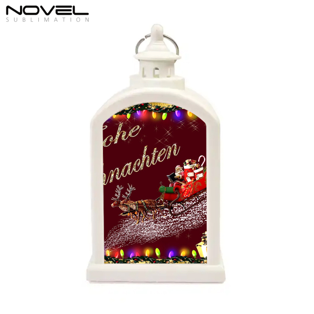 New Arrival Sublimation PET Christmas Decoration LED Lantern LED Decoration Night Light