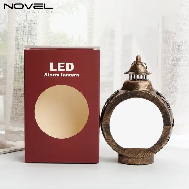 New Arrival Sublimation Acrylic LED Night Light with 5 Colors Christmas Decoration Blank Pendant Lights