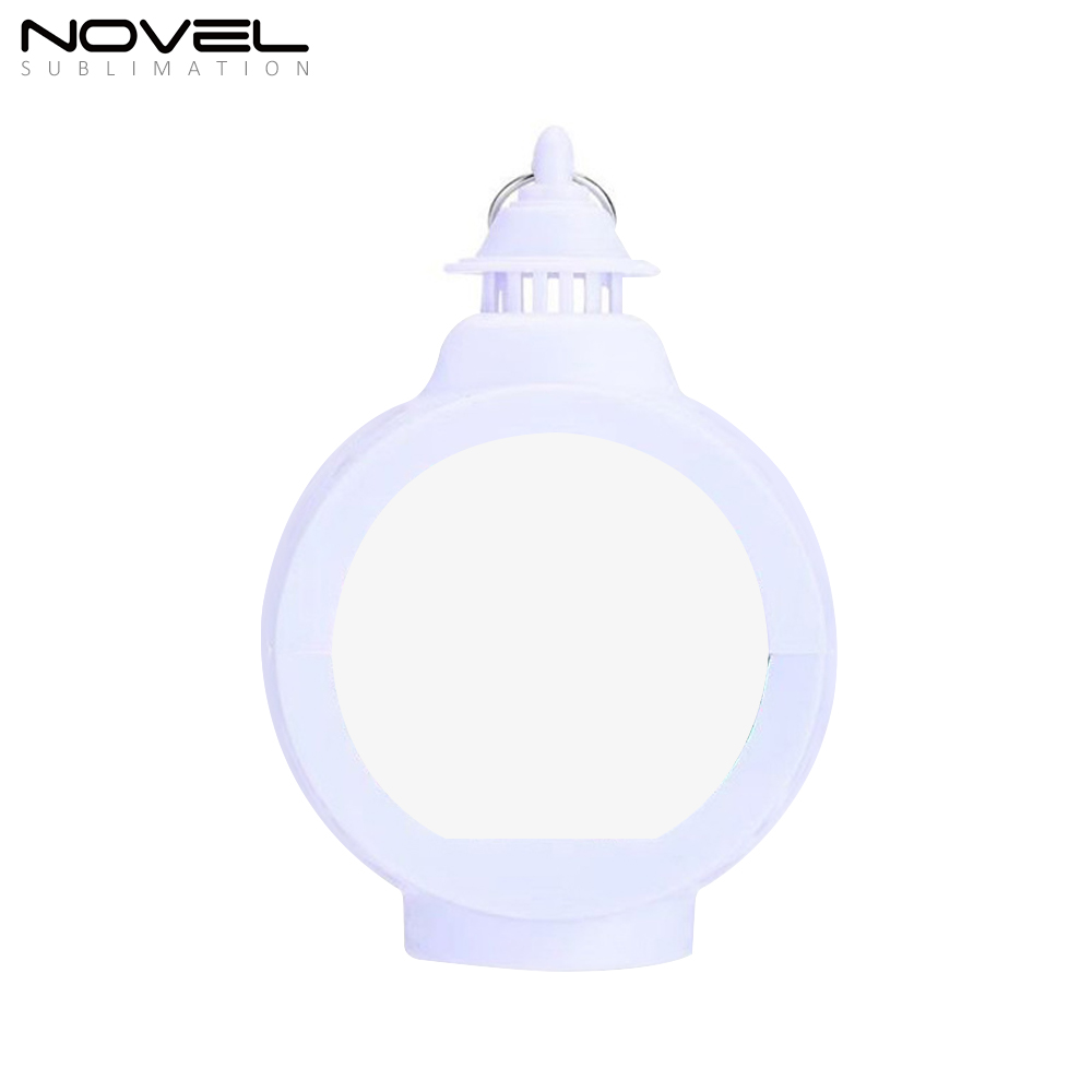 Sublimation Acrylic LED Night Light with 5 Colors Christmas Decoration Blank Pendant Lights