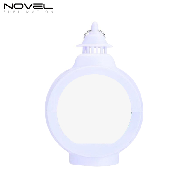 New Arrival Sublimation Acrylic LED Night Light with 5 Colors Christmas Decoration Blank Pendant Lights