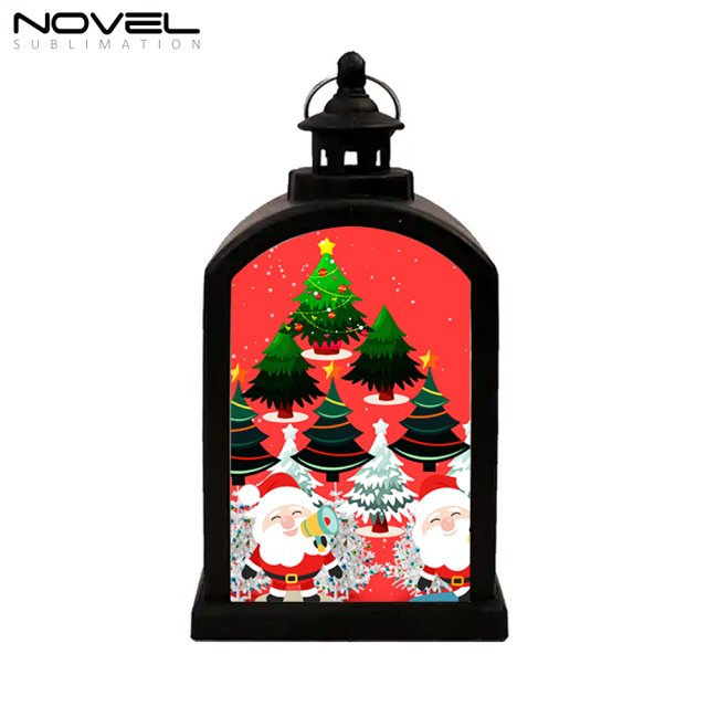 New Arrival Sublimation PET Christmas Decoration LED Lantern LED Decoration Night Light