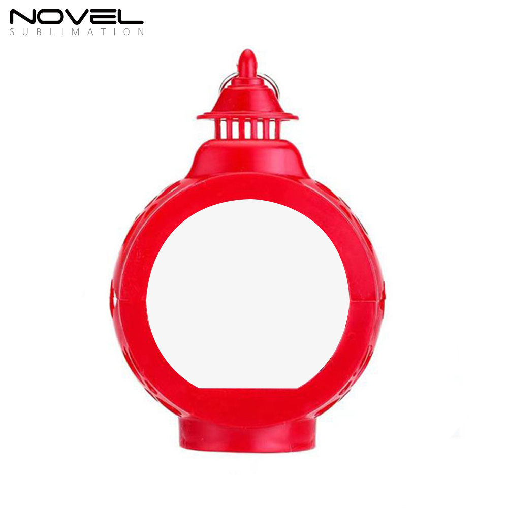 Sublimation Acrylic LED Night Light with 5 Colors Christmas Decoration Blank Pendant Lights