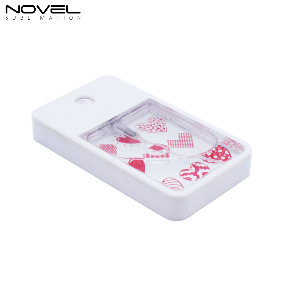 Sublimation Perfume Box Plastic Aluminum Sheet Double-sided Printing Box Perfume Box Press Spray Perfume