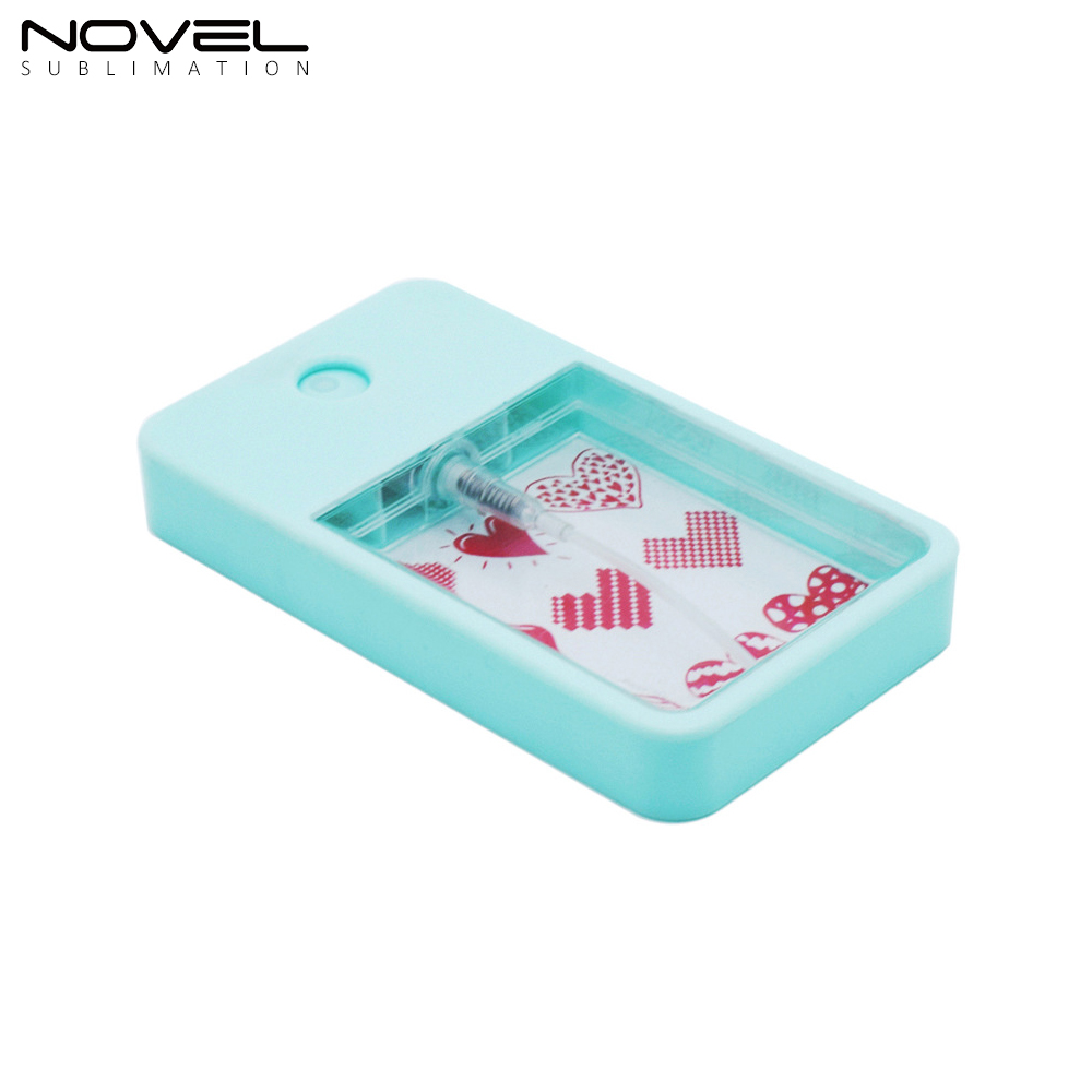 Sublimation Perfume Box Plastic Aluminum Sheet Double-sided Printing Box Perfume Box Press Spray Perfume