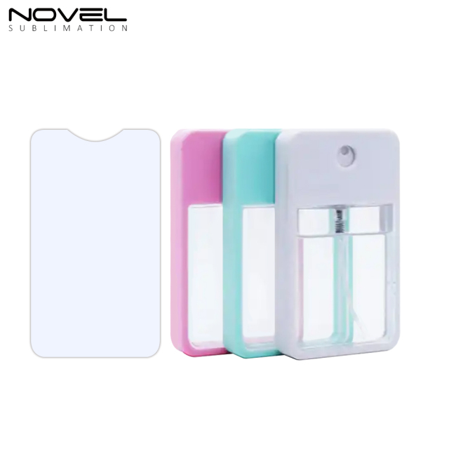 Sublimation Perfume Box Plastic Aluminum Sheet Double-sided Printing Box Perfume Box Press Spray Perfume