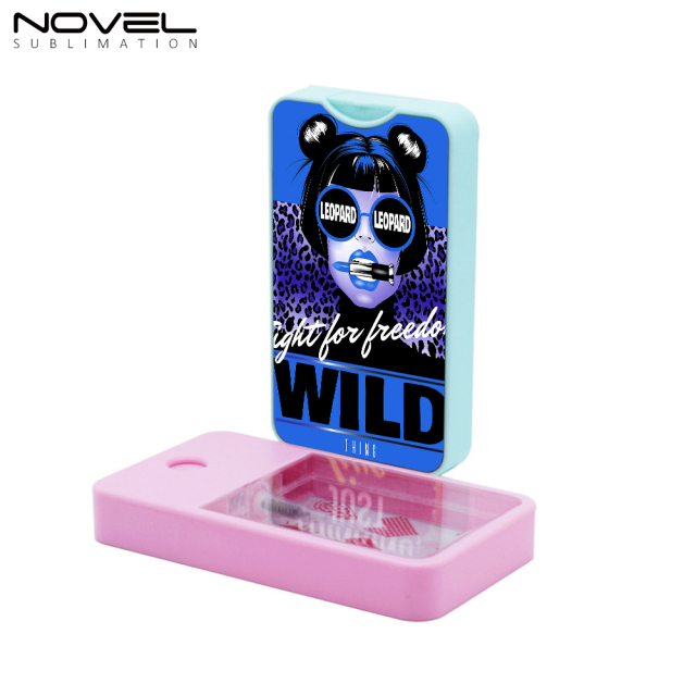 Sublimation Perfume Box Plastic Aluminum Sheet Double-sided Printing Box Perfume Box Press Spray Perfume