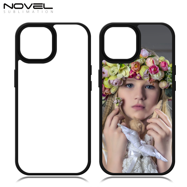 New arrival Sublimation 2D TPU Magsafe Phone Case For iPhone 15 Series Support Wireless Charging with Soft Film Insert