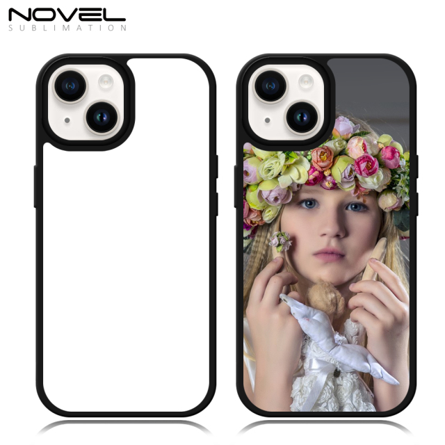 New arrival Sublimation 2D TPU Magsafe Phone Case For iPhone 15 Series Support Wireless Charging with Soft Film Insert