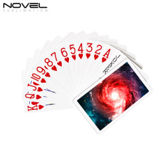 Sublimation Blank Paper Game Playing Cards with DIY Backs