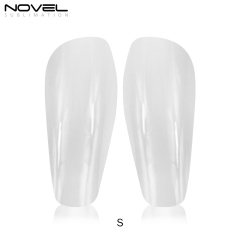 Sublimation Carbon fibre Shin Pads 3D Blank Soccer Shin Guards