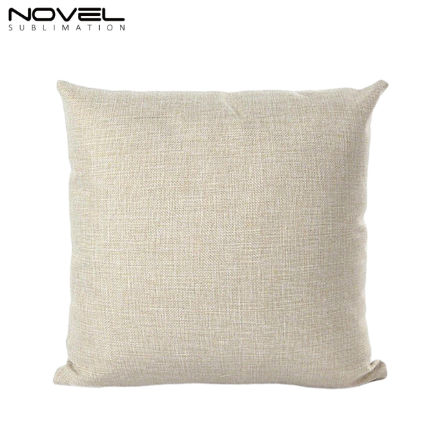 Sublimation White Linen Pillow Case Cover