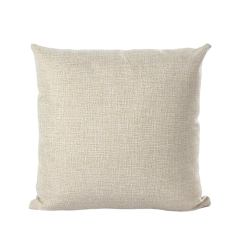 Sublimation White Linen Pillow Case Cover
