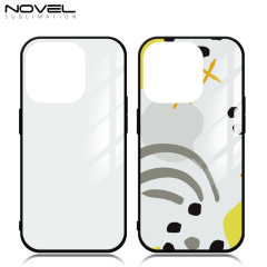 Sublimation TPU Tempered Glass Case Cover For iPhone 15 Series