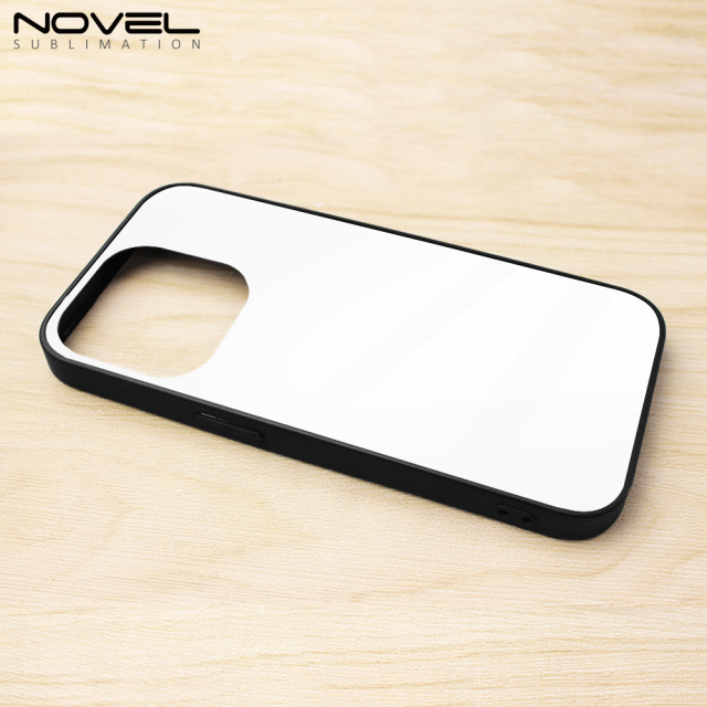 Sublimation TPU Tempered Glass Case Cover For iPhone 15 Series