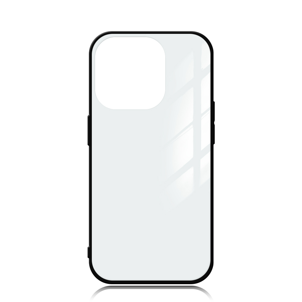 Sublimation TPU Tempered Glass Case Cover For iPhone 15 Series