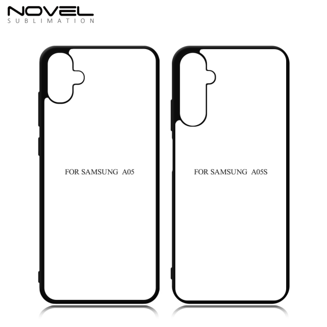 Blank Sublimation 2D TPU Phone Case Soft Rubber Cover for Samsung A05 Series,A54 5G With Aluminum Sheet