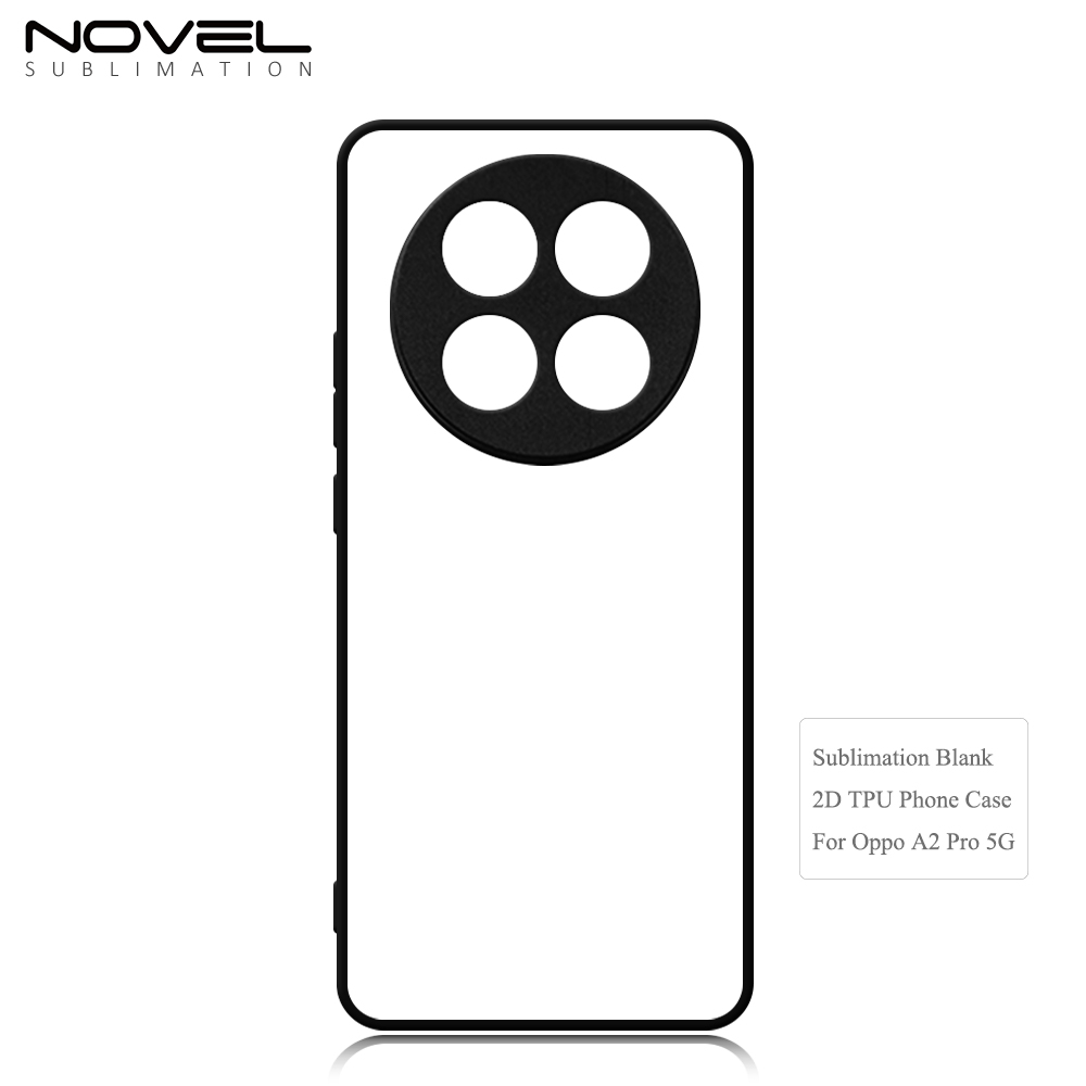 For Oppo A2 Pro 5G,Oppo A3 Pro,Oppo A3 5G Sublimation 2D TPU Case With Aluminum Insert DIY Phone Shell