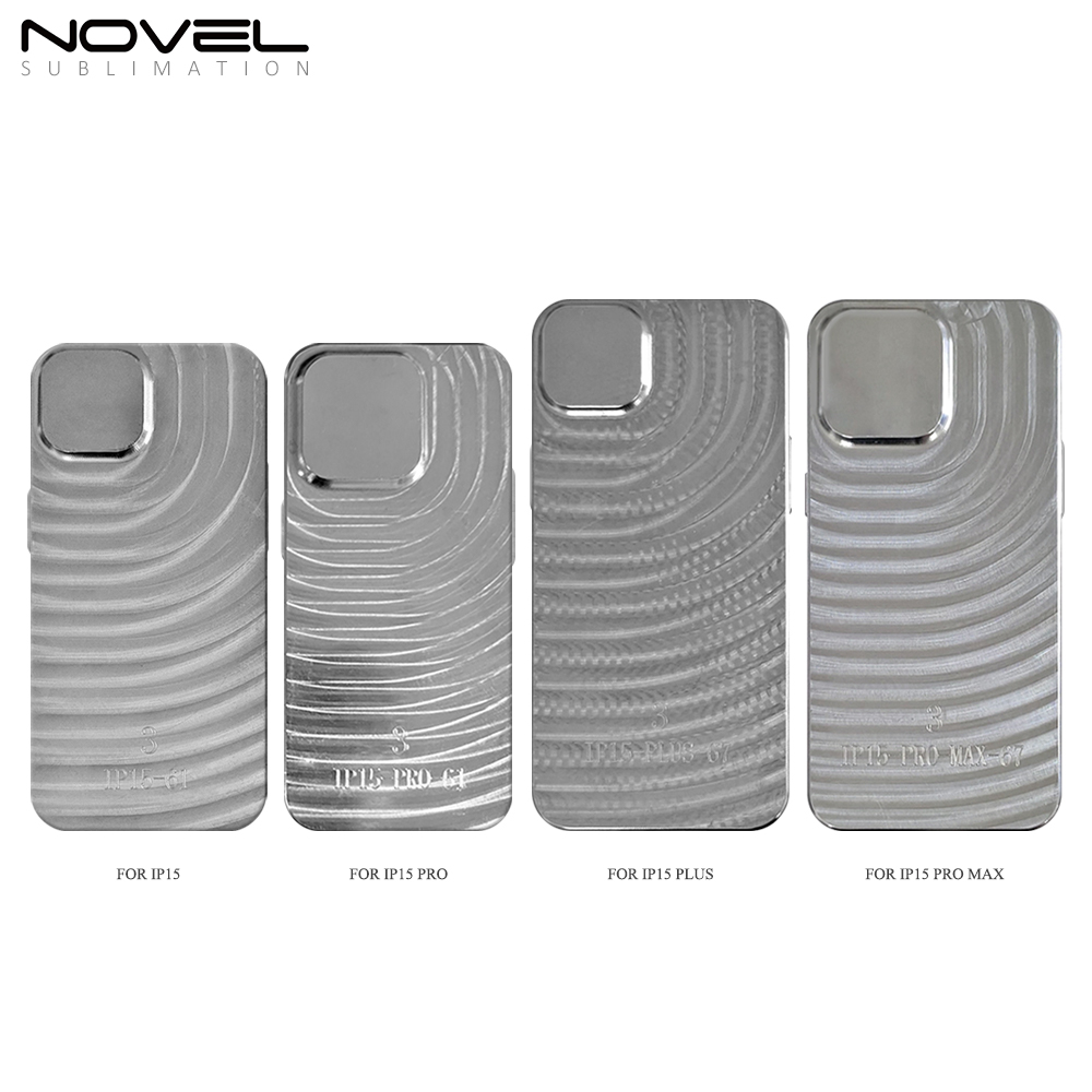 3D Metal Printing Mold for iPhone Series Whole Series 3D Full Wrapped Hard Film Sublimation Phone Case Jigs by using sublimation Film