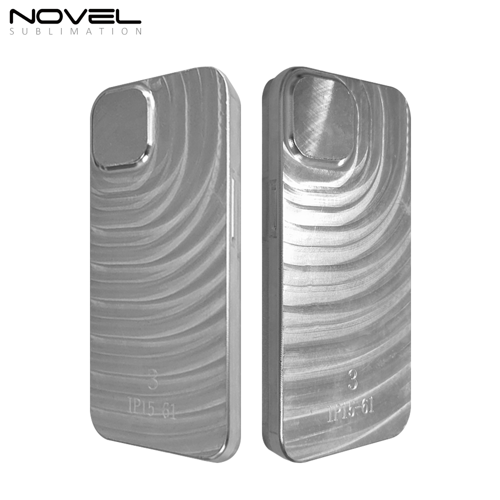 3D Metal Printing Mold for iPhone Series Whole Series 3D Full Wrapped Hard Film Sublimation Phone Case Jigs by using sublimation Film