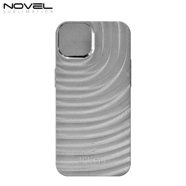 3D Metal Printing Mold for iPhone 15 Series Whole Series 3D Full Wrapped Film Sublimation Phone Case Jigs by using sublimation Film