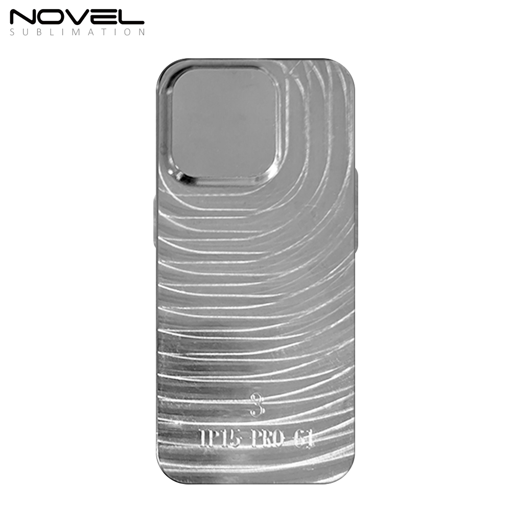 3D Metal Printing Mold for iPhone Series Whole Series 3D Full Wrapped Hard Film Sublimation Phone Case Jigs by using sublimation Film