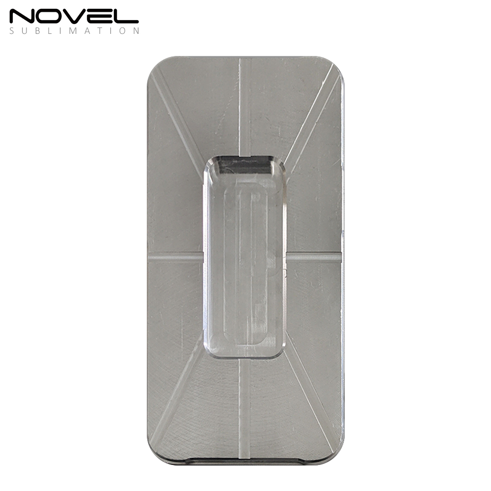 3D Metal Printing Mold for iPhone Series Whole Series 3D Full Wrapped Hard Film Sublimation Phone Case Jigs by using sublimation Film