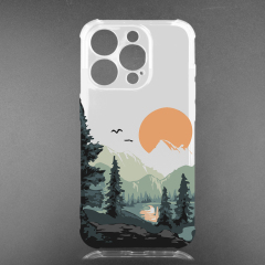 For iPhone 15 /14/ 14 Pro/ 14 Plus/ 14  Pro Max Soft Silicone Clear Four Corner Anti Crack Phone Case For UV Prinitng