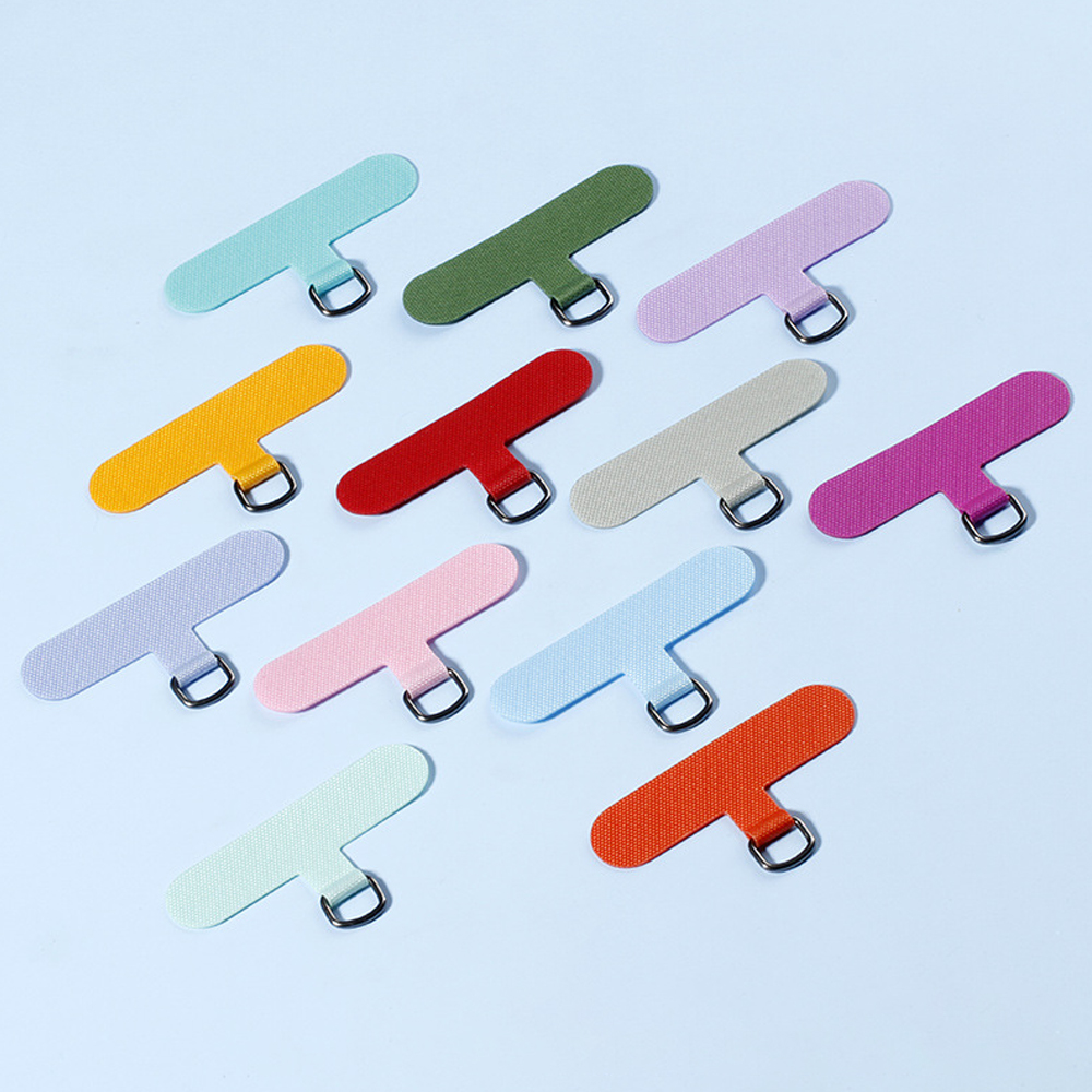 Phone Case Lanyard Card Spacer Fixing Piece Colorful Nylon Sturdy and Durable Spring Buckle Removable Phone Spacer Phone Gasket