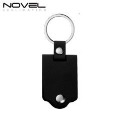 New Arrival Sublimation PU Frame DIY Keychain Heat Transfer Keyring Keyring